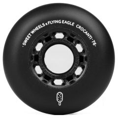 גלגל FLYING EAGLE CROCANTI BLACK 76mm