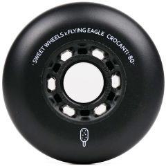 גלגל FLYING EAGLE CROCANTI BLACK 80mm