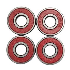 מסבים סט של 8 RUNNER by CARVER Abec7  Bearings RED